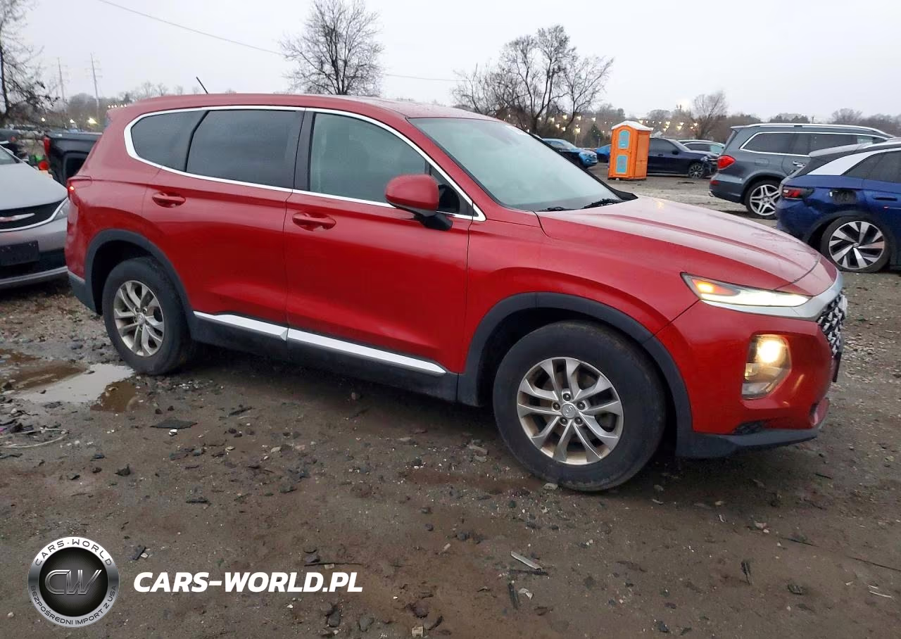 2019 Hyundai Santa Fe Se 2.4L VIN:5NMS2CAD6KH100886 - 4