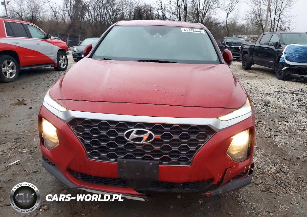 2019 Hyundai Santa Fe Se 2.4L VIN:5NMS2CAD6KH100886 - 5