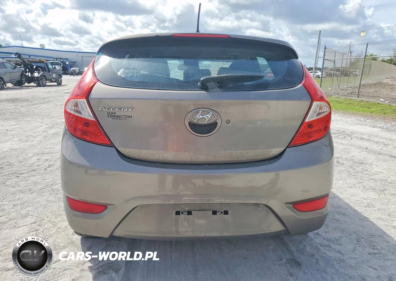 2014 Hyundai Accent Se VIN:KMHCU5AE2EU162149 - 6