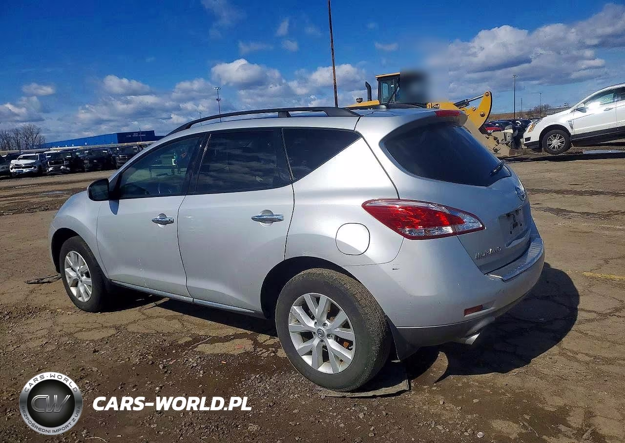 2011 Nissan Murano S VIN:JN8AZ1MW1BW176655 - 2