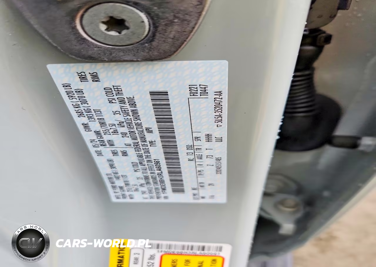 2024 Ford Bronco Outer Banks VIN:1FMDE8BH3RLA60561 - 13