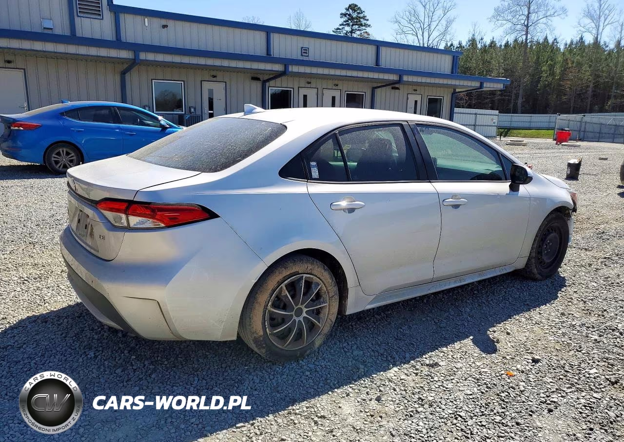 2020 Toyota Corolla Le VIN:5YFEPRAEXLP090669 - 3