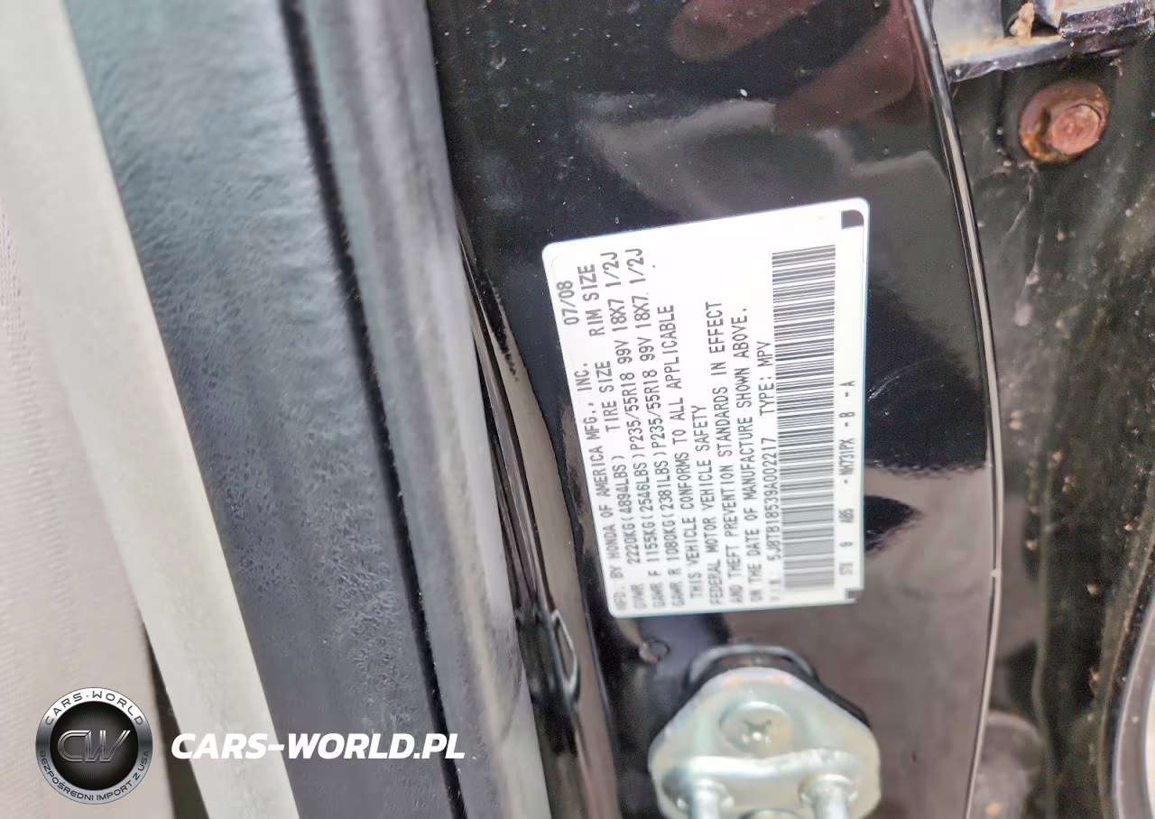 2009 Acura Rdx Technology VIN:5J8TB18539A002217 - 13
