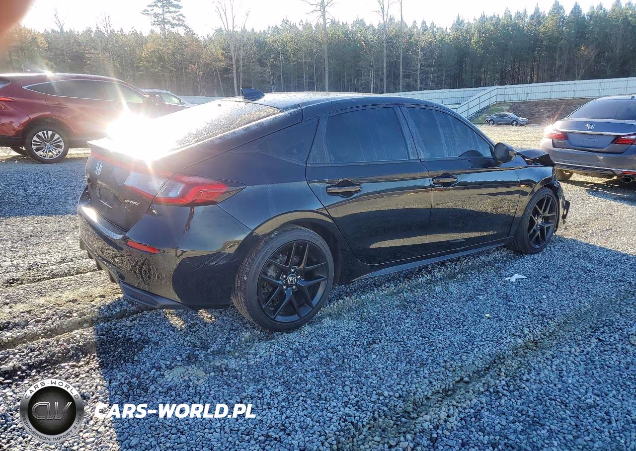 2022 Honda Civic Sport VIN:19XFL2H86NE011638 - 3