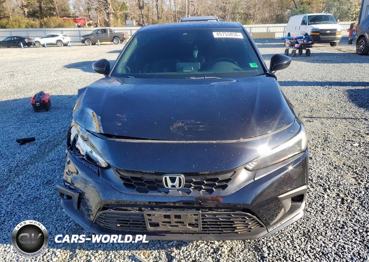 2022 Honda Civic Sport VIN:19XFL2H86NE011638 - 5