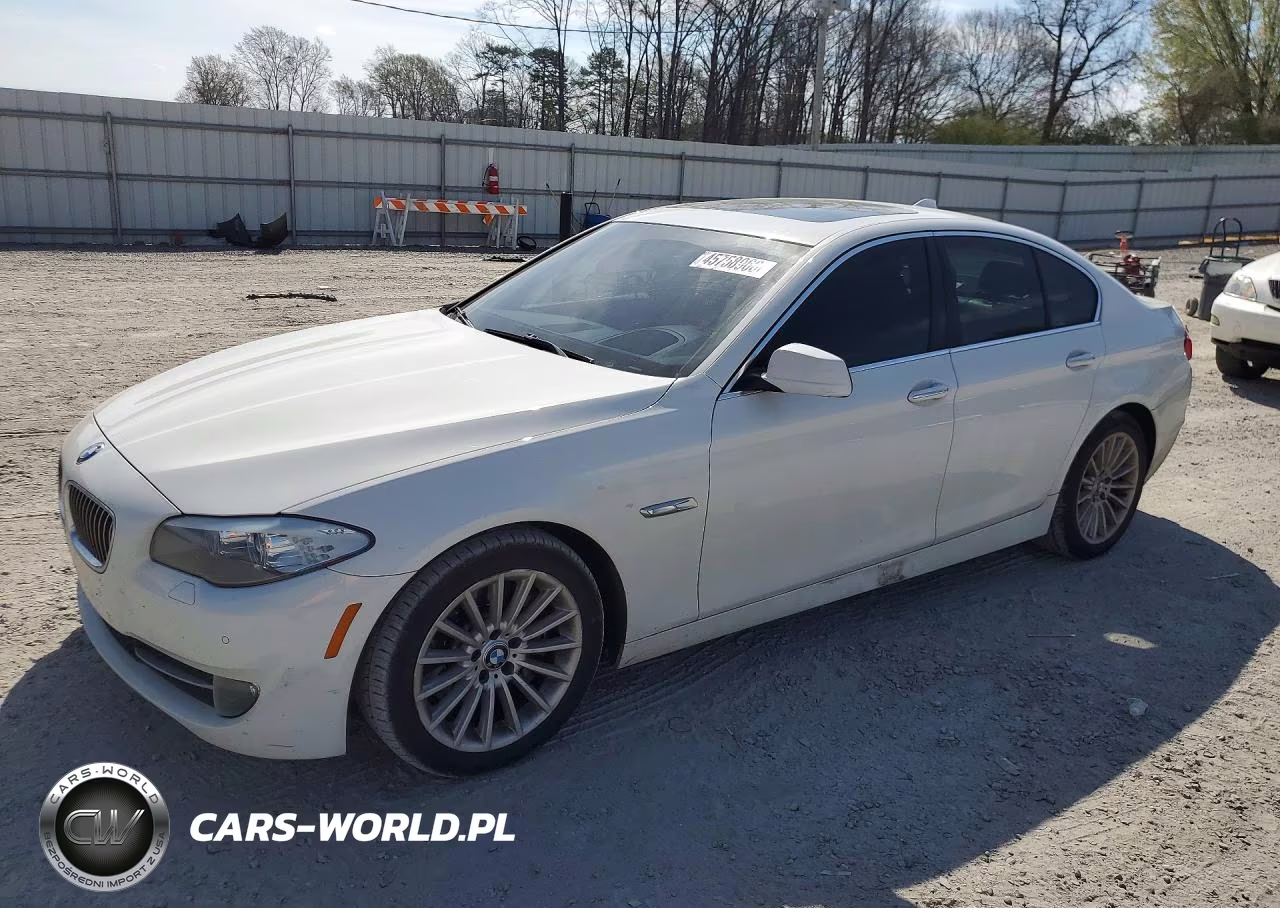 2013 BMW 535 I VIN:WBAFR7C59DC826220 - 1