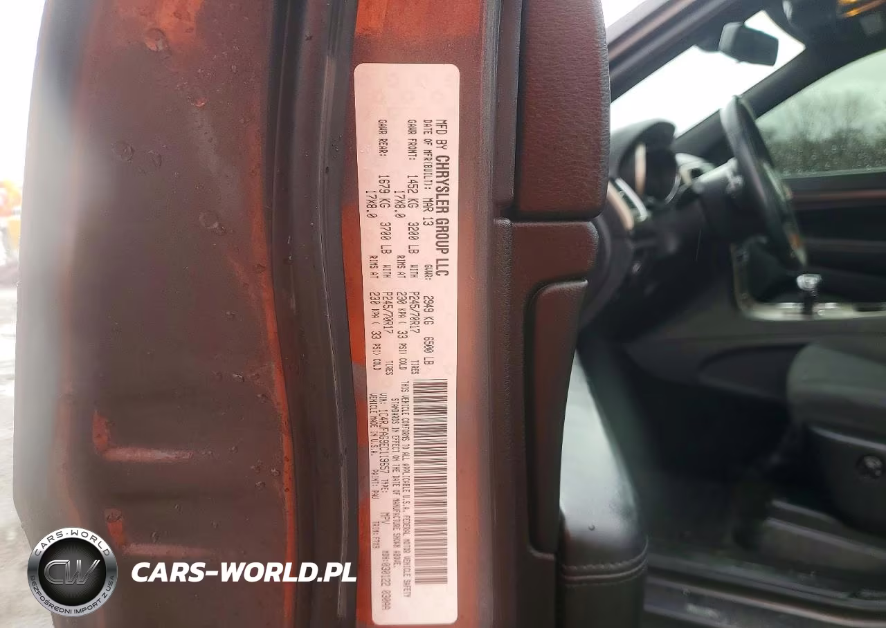 2014 Jeep Grand Cherokee Laredo VIN:1C4RJFAG9EC119657 - 12
