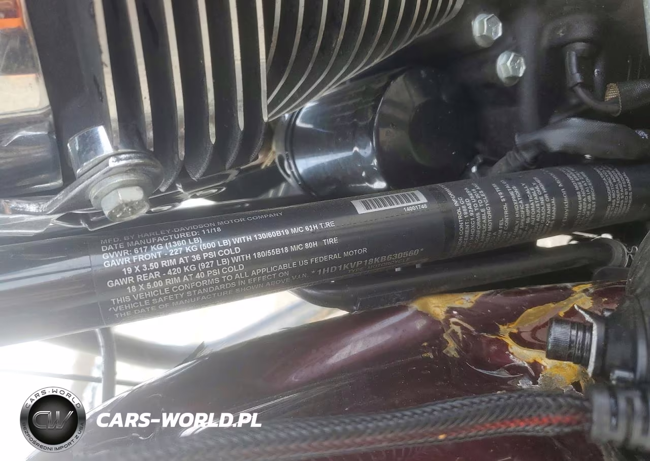 2019 Harley-Davidson Flhrxs VIN:1HD1KVP18KB630560 - 9