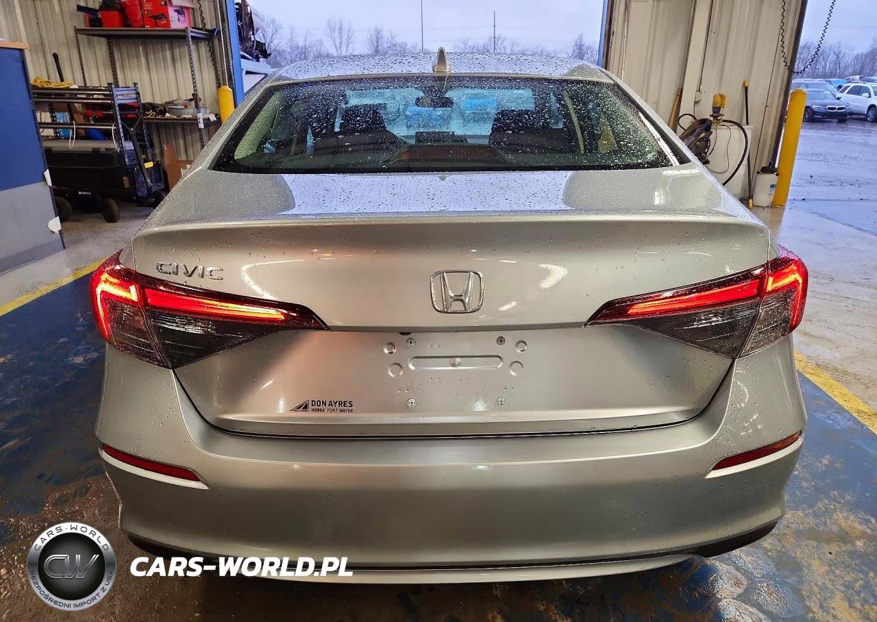 2025 Honda Civic Lx VIN:2HGFE2F26SH555115 - 6