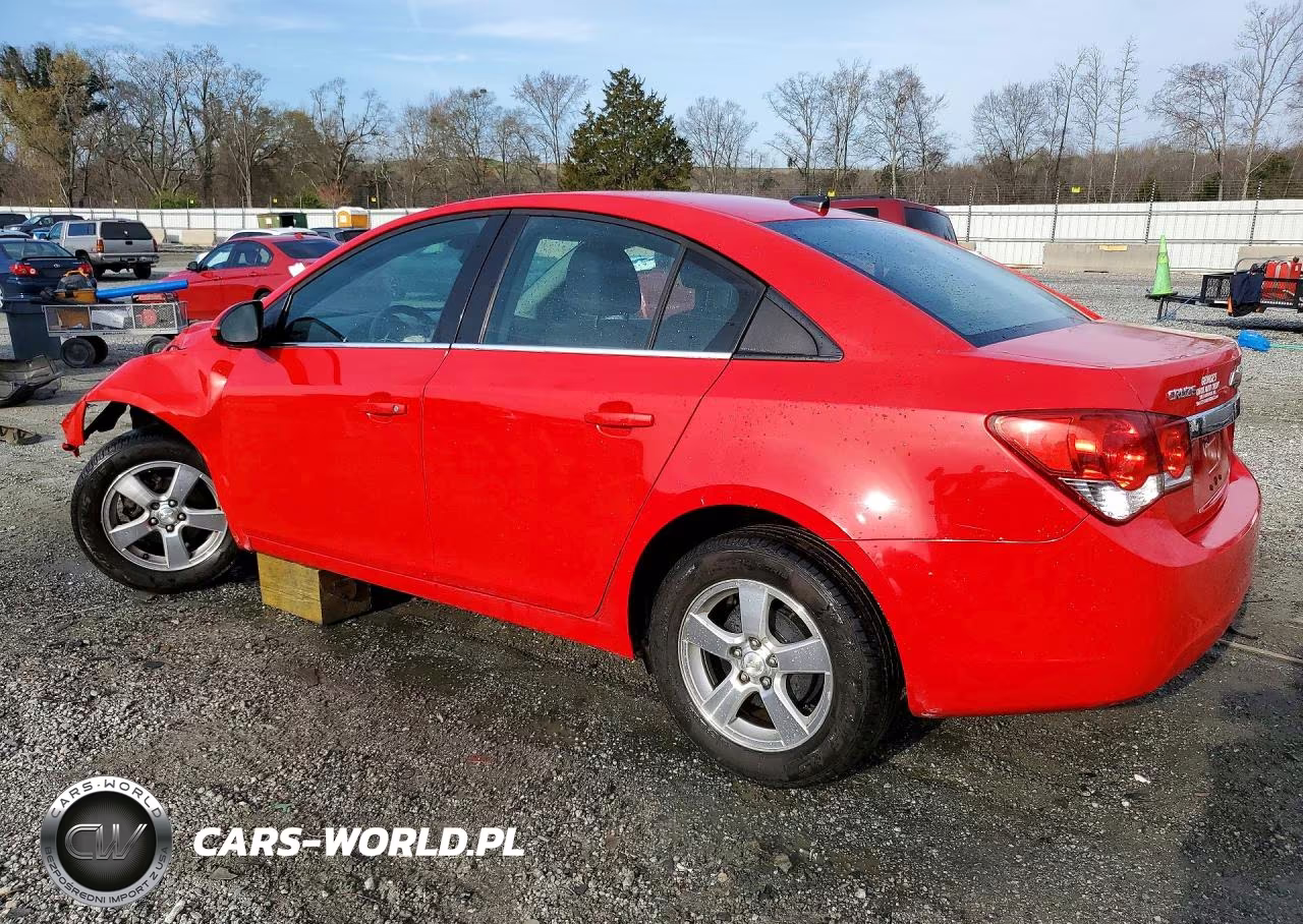 2014 Chevrolet Cruze Lt VIN:1G1PC5SB7E7250845 - 2