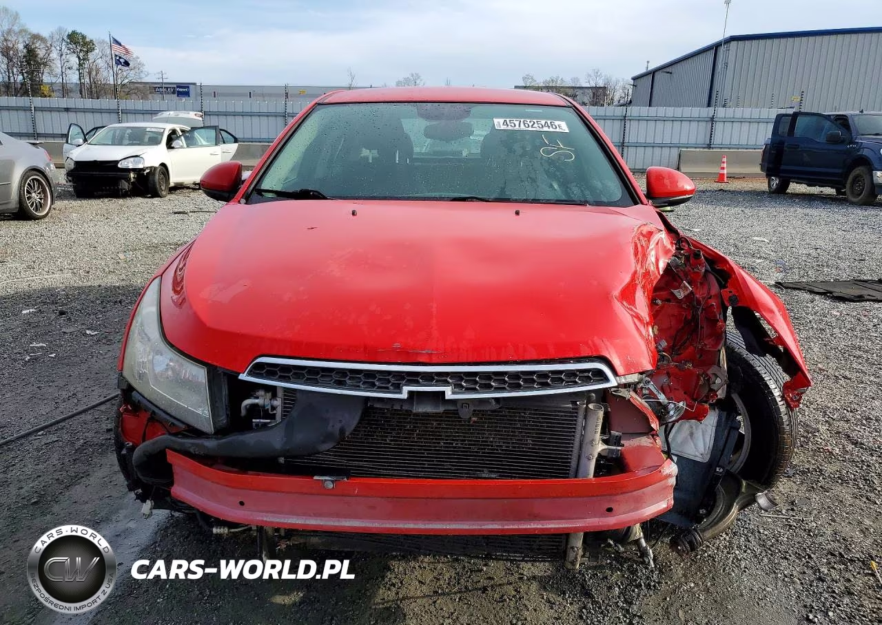 2014 Chevrolet Cruze Lt VIN:1G1PC5SB7E7250845 - 5