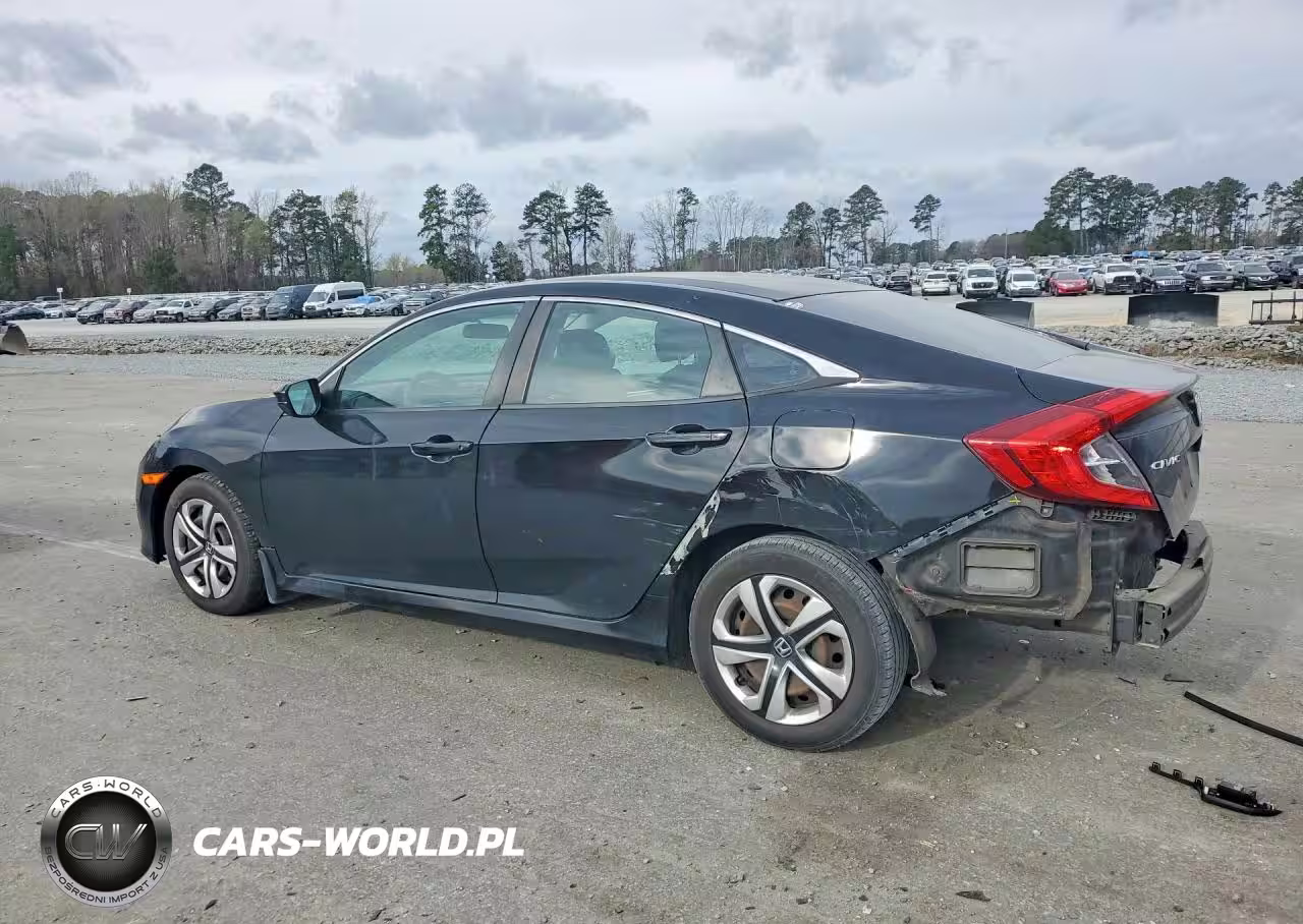 2016 Honda Civic Lx VIN:19XFC2F59GE029384 - 2