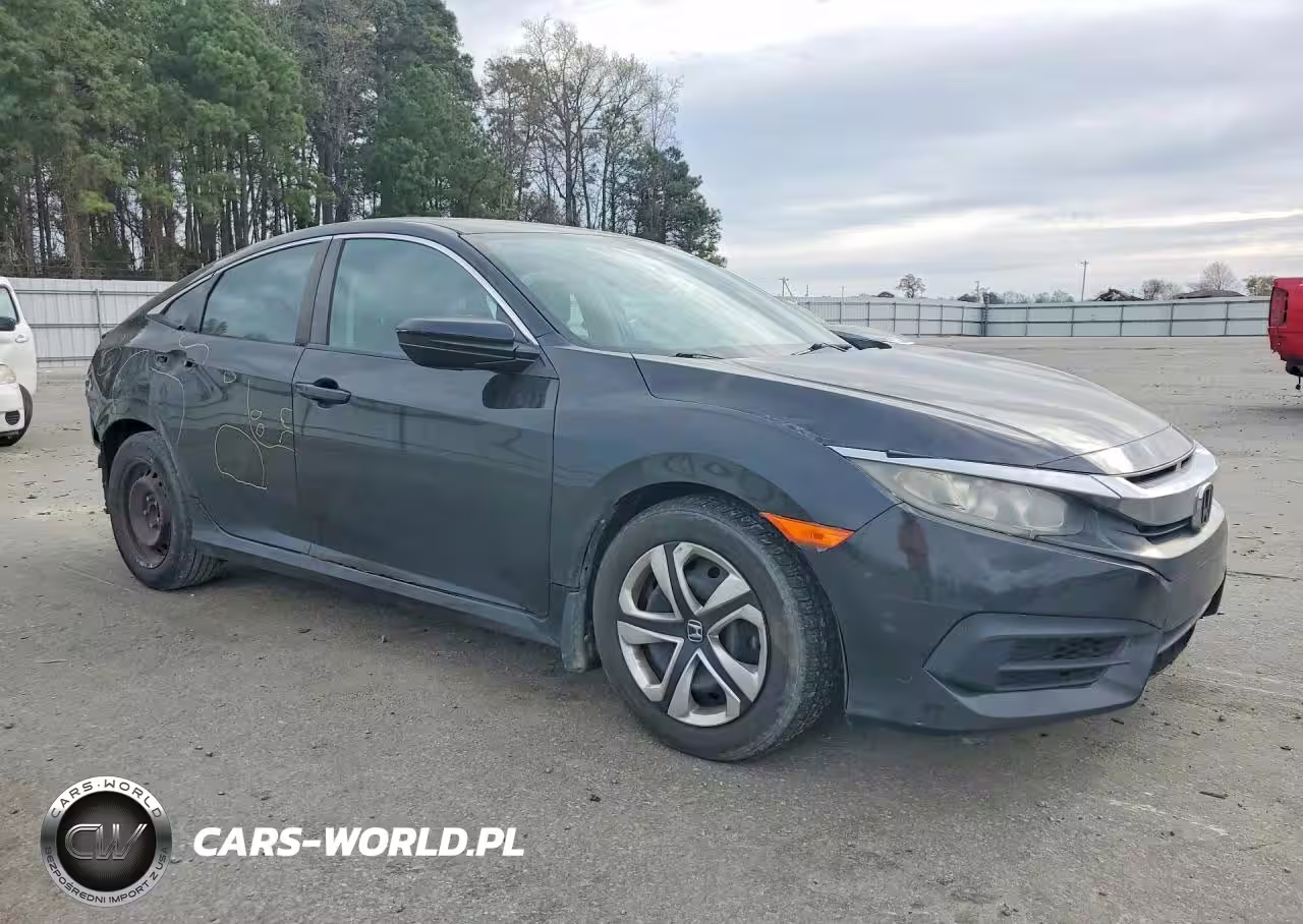 2016 Honda Civic Lx VIN:19XFC2F59GE029384 - 4