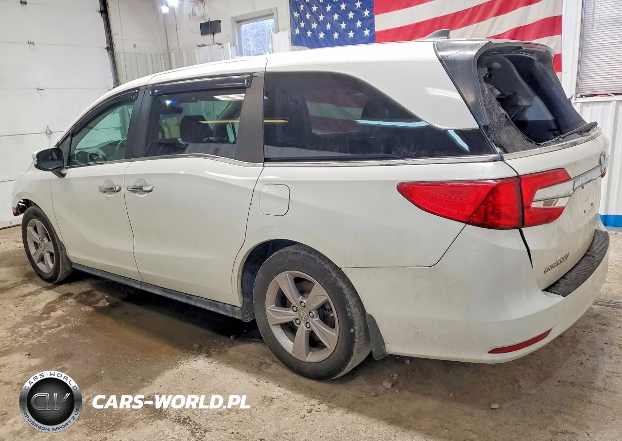 2019 Honda Oddesey VIN:5FNRL6H74KB080250 - 2