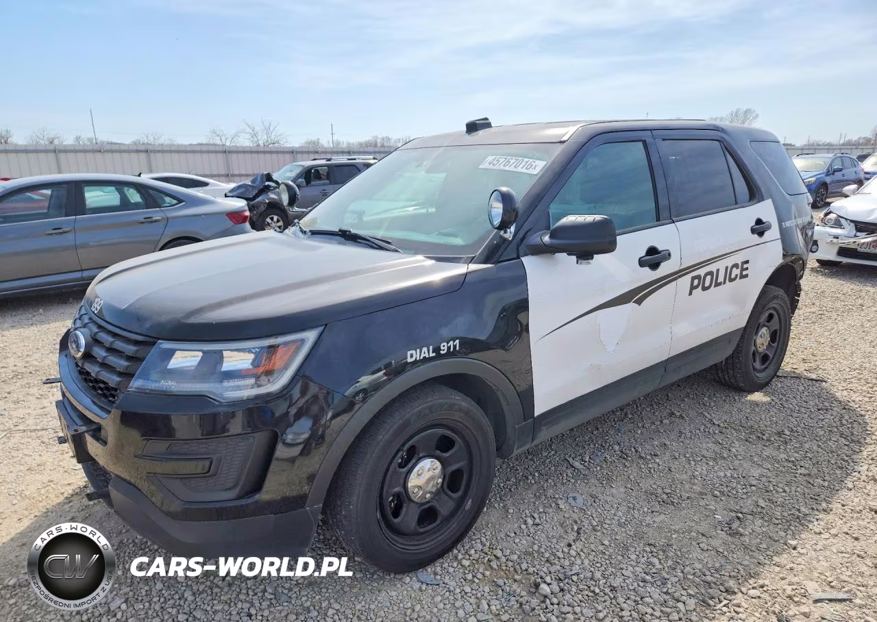 2019 Ford Explorer Police Interceptor VIN:1FM5K8AR7KGA12373 - 1