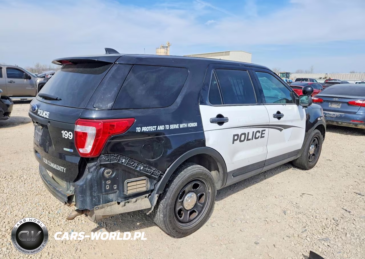 2019 Ford Explorer Police Interceptor VIN:1FM5K8AR7KGA12373 - 3