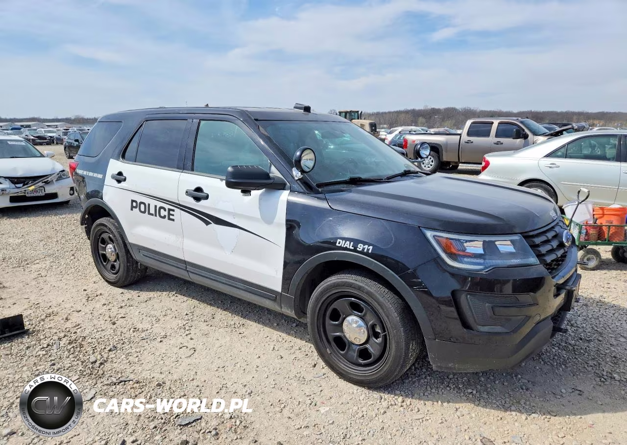 2019 Ford Explorer Police Interceptor VIN:1FM5K8AR7KGA12373 - 4