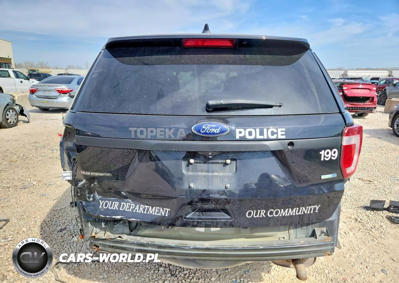 2019 Ford Explorer Police Interceptor VIN:1FM5K8AR7KGA12373 - 6