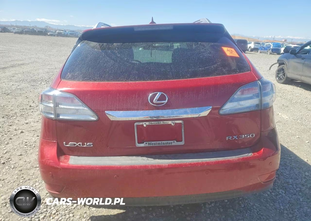 2010 Lexus Rx 350 Base VIN:2T2BK1BA4AC043354 - 6