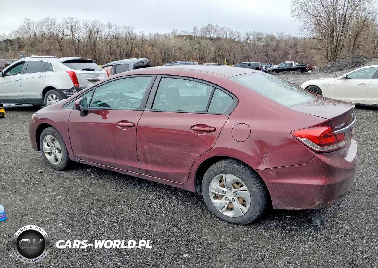 2015 Honda Civic Lx VIN:19XFB2F55FE297673 - 2