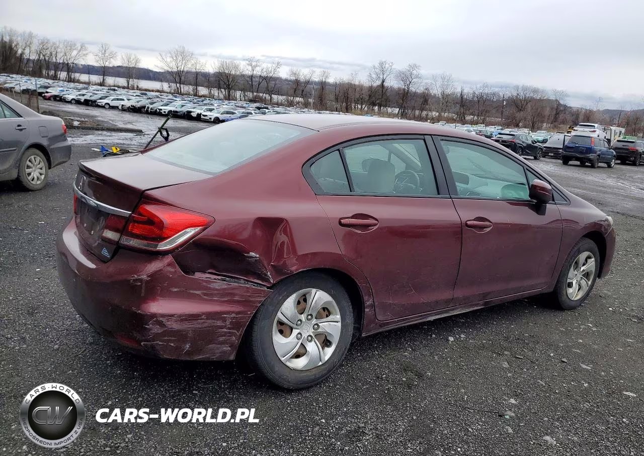 2015 Honda Civic Lx VIN:19XFB2F55FE297673 - 3