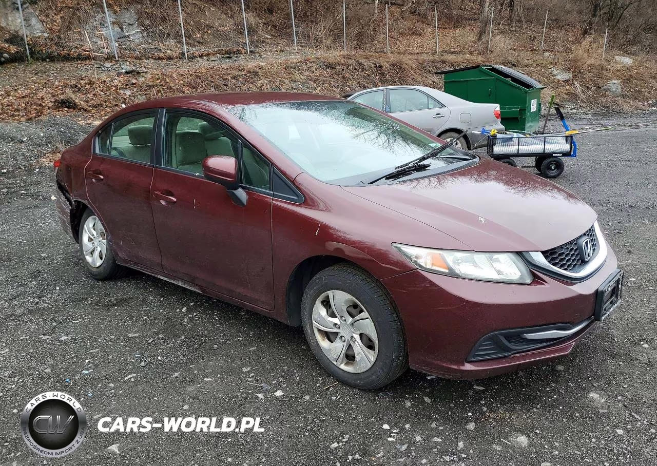 2015 Honda Civic Lx VIN:19XFB2F55FE297673 - 4