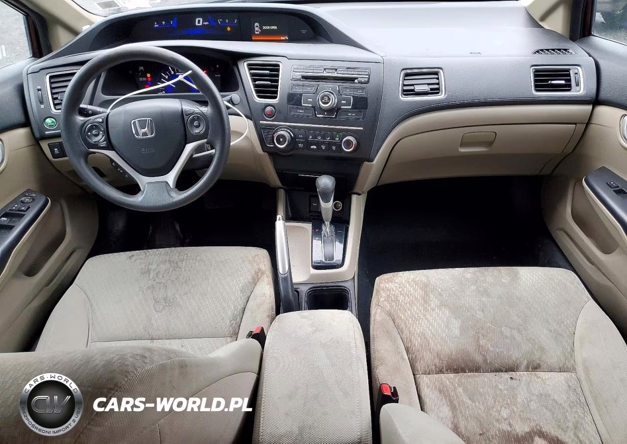 2015 Honda Civic Lx VIN:19XFB2F55FE297673 - 8