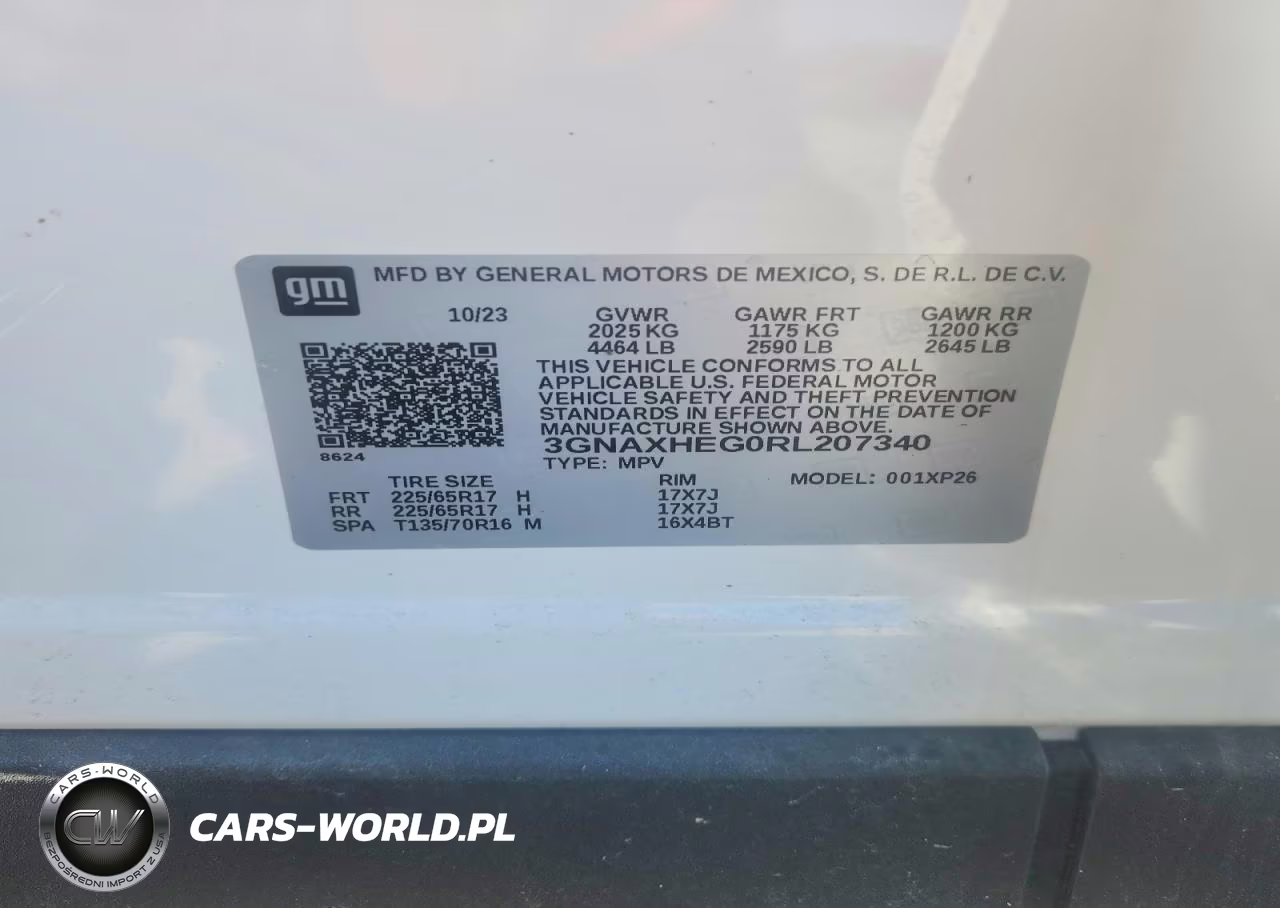 2024 Chevrolet Equinox Ls VIN:3GNAXHEG0RL207340 - 14