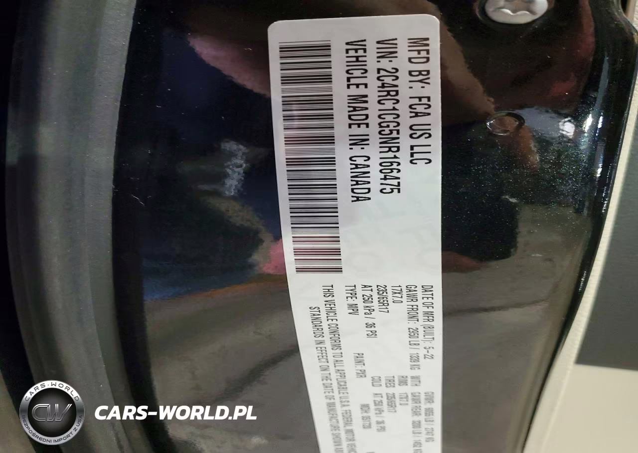 2022 Chrysler Voyager Lx VIN:2C4RC1CG5NR166475 - 13