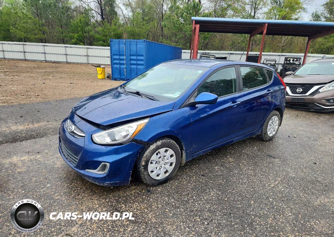2017 Hyundai Accent Se VIN:KMHCT5AE3HU331635 - 1