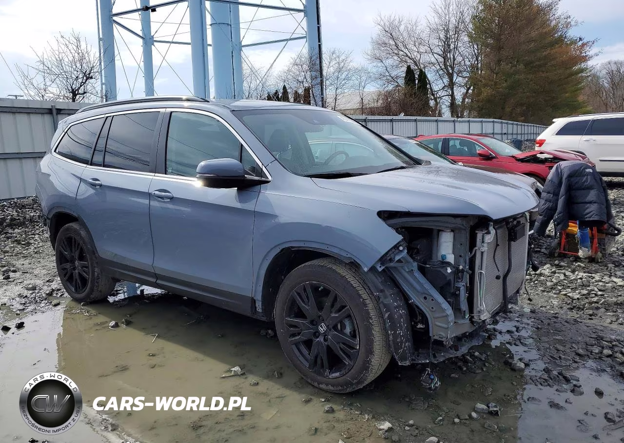 2022 Honda Pilot Se VIN:5FNYF6H2XNB064520 - 4