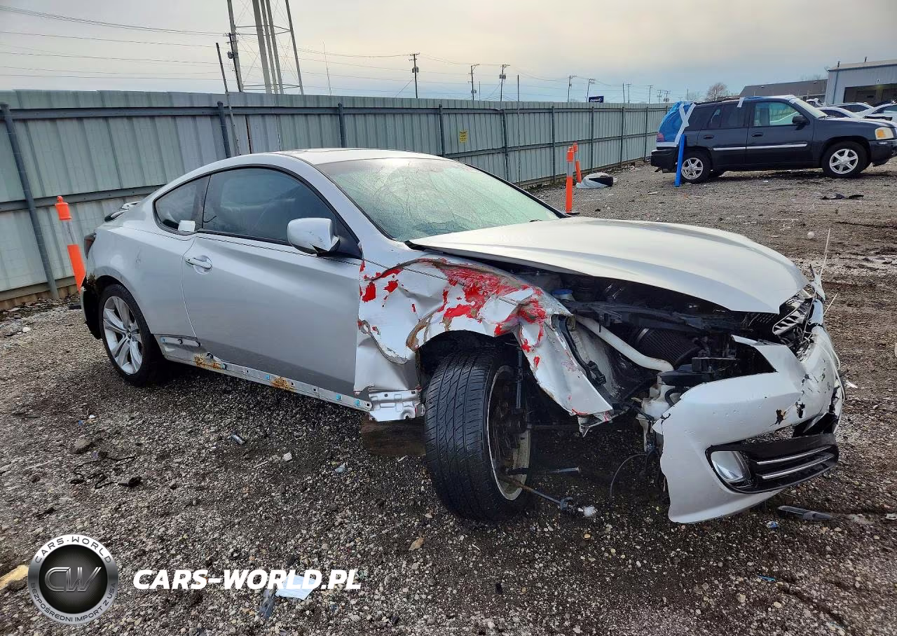 2010 Hyundai Genesis Coupe 3.8L Grand Touring VIN:KMHHU6KHXAU035213 - 4