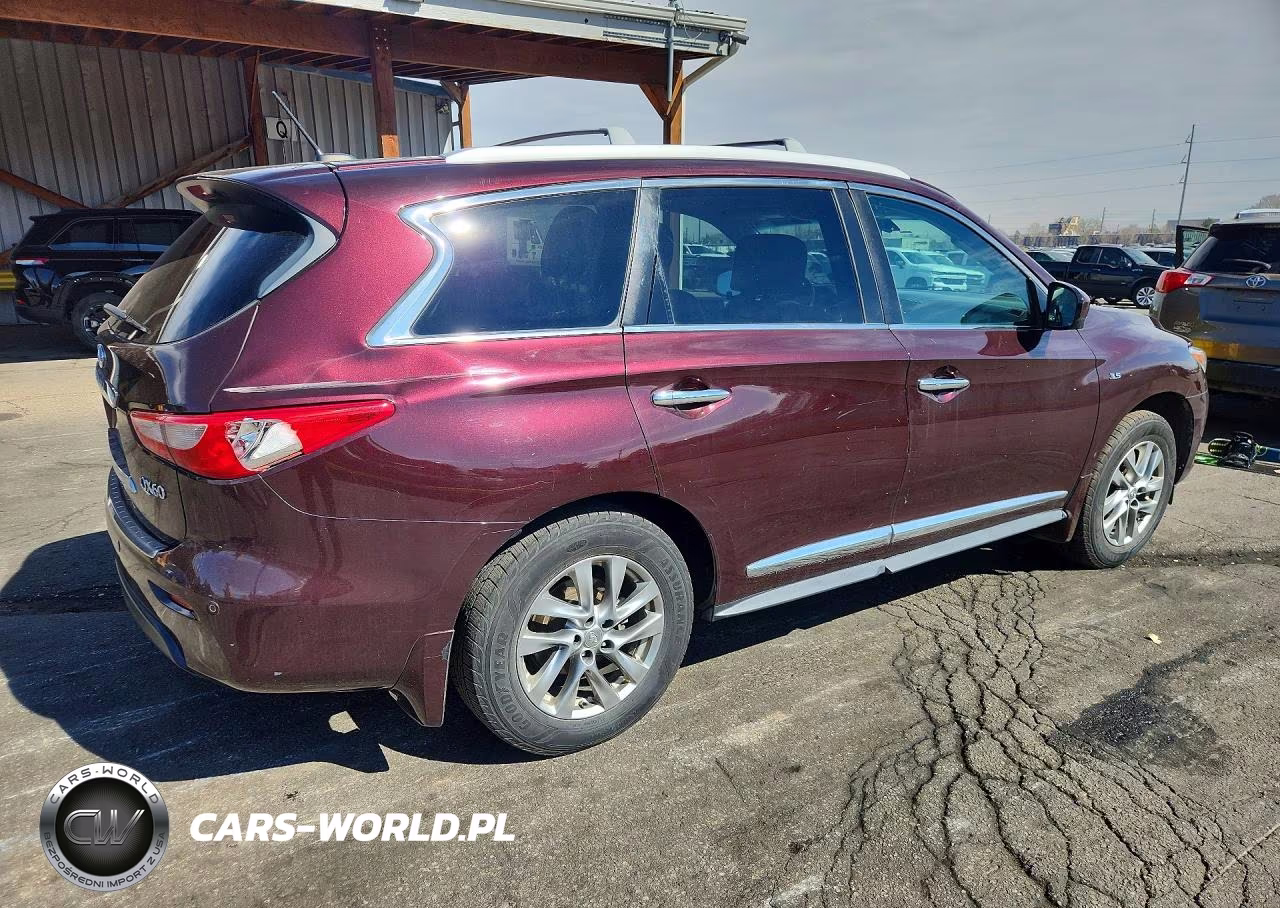 2014 Infiniti Qx60 Base VIN:5N1AL0MM9EC553658 - 3