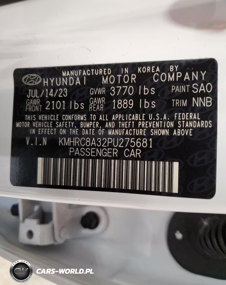 2023 Hyundai Venue Sel VIN:KMHRC8A32PU275681 - 14