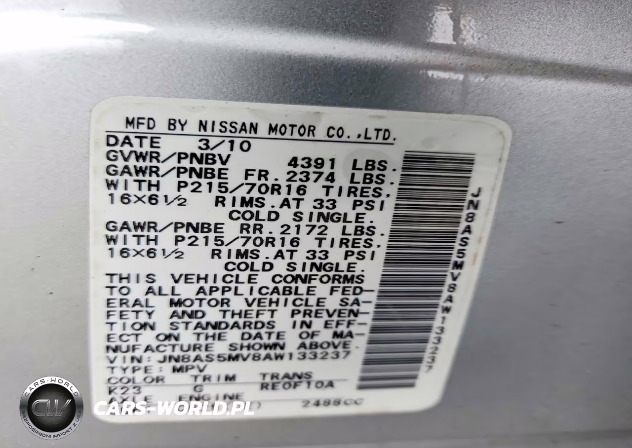 2010 Nissan Rogue VIN:JN8AS5MV8AW133237 - 13