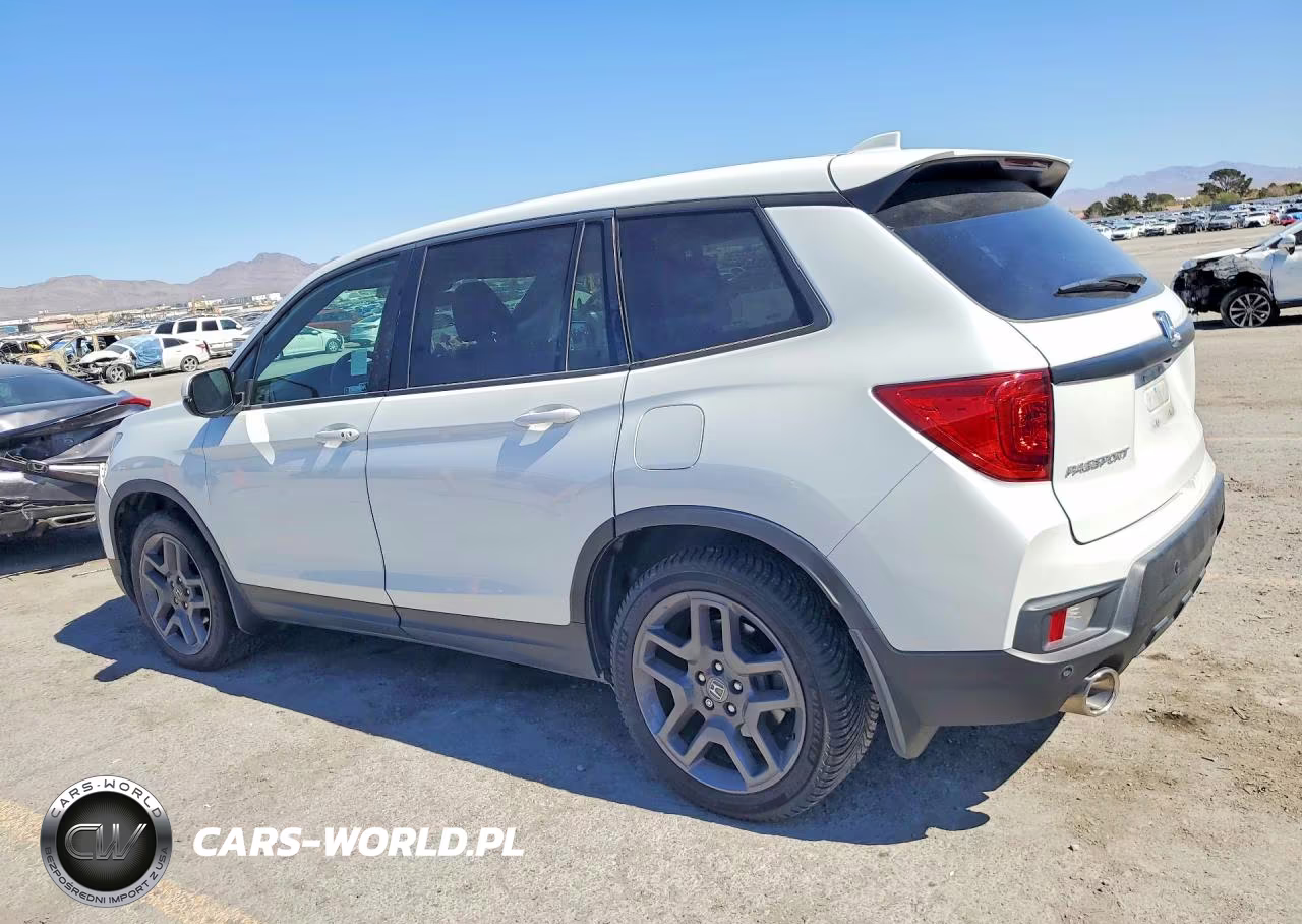 2022 Honda Passport Exl VIN:5FNYF7H50NB005542 - 2