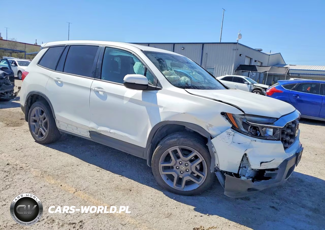 2022 Honda Passport Exl VIN:5FNYF7H50NB005542 - 4