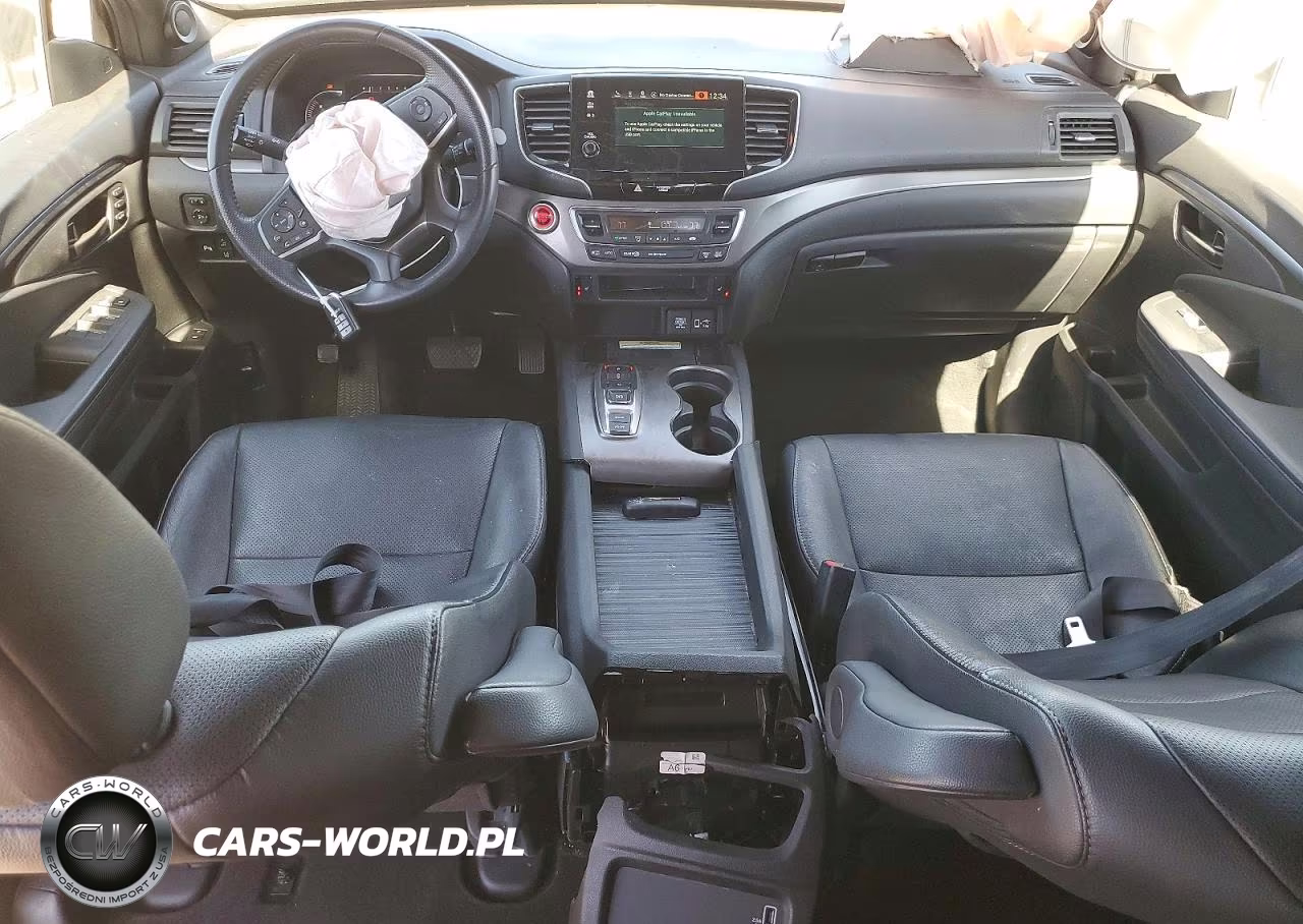 2022 Honda Passport Exl VIN:5FNYF7H50NB005542 - 8