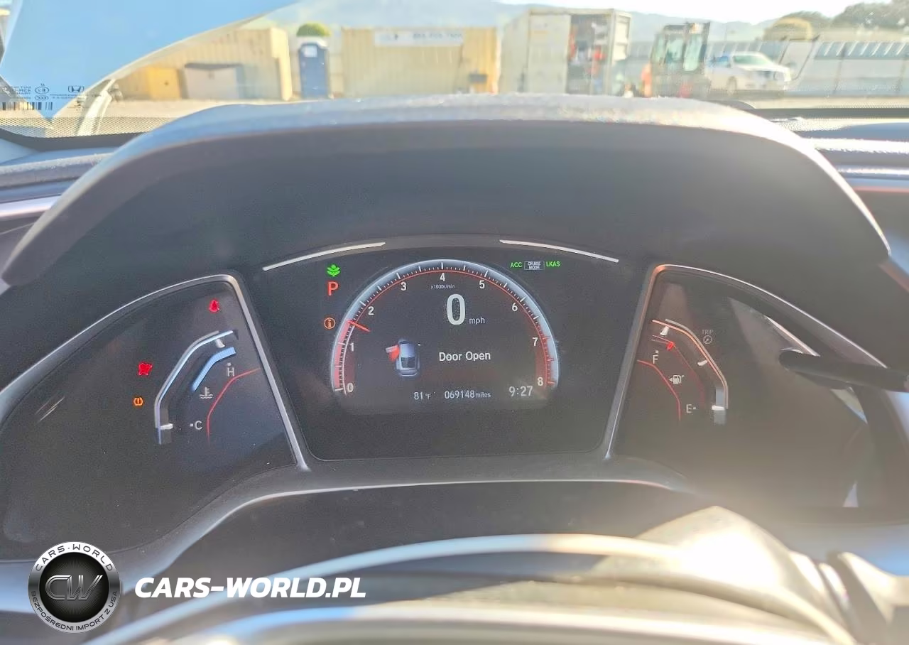 2019 Honda Civic Sport VIN:2HGFC4B87KH305085 - 9
