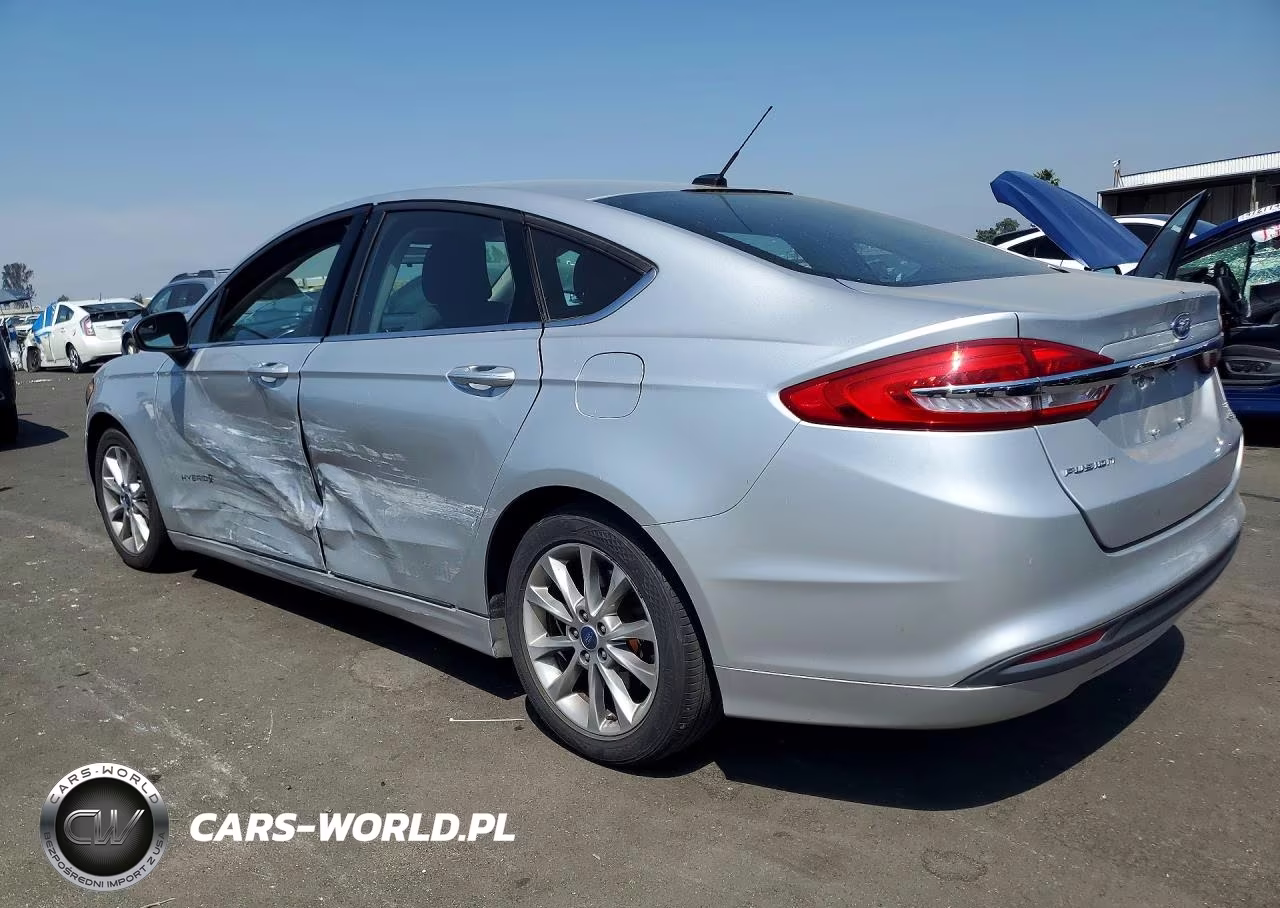 2017 Ford Fusion Se Hybrid VIN:3FA6P0LU3HR385270 - 2