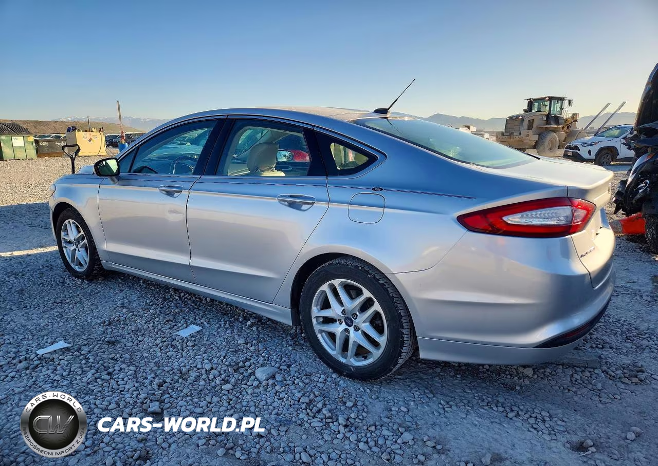 2014 Ford Fusion Se VIN:1FA6P0HD1E5376347 - 2