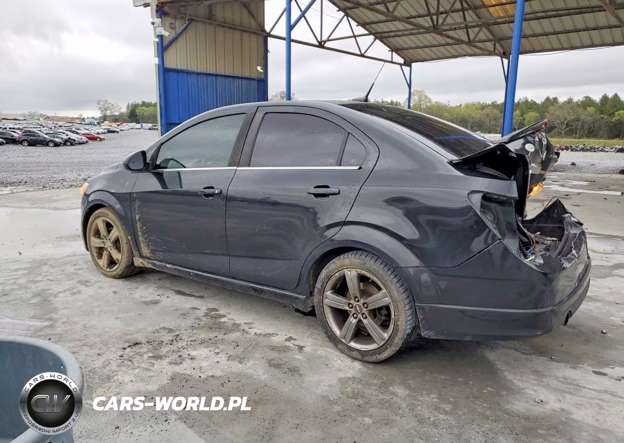 2014 Chevrolet Sonic Rs VIN:1G1JG5SB7E4195261 - 2