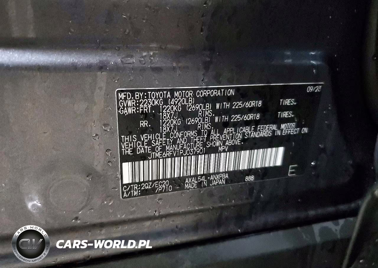 2023 Toyota Rav4 Hybrid Xse VIN:JTME6RFV1PJ037901 - 12