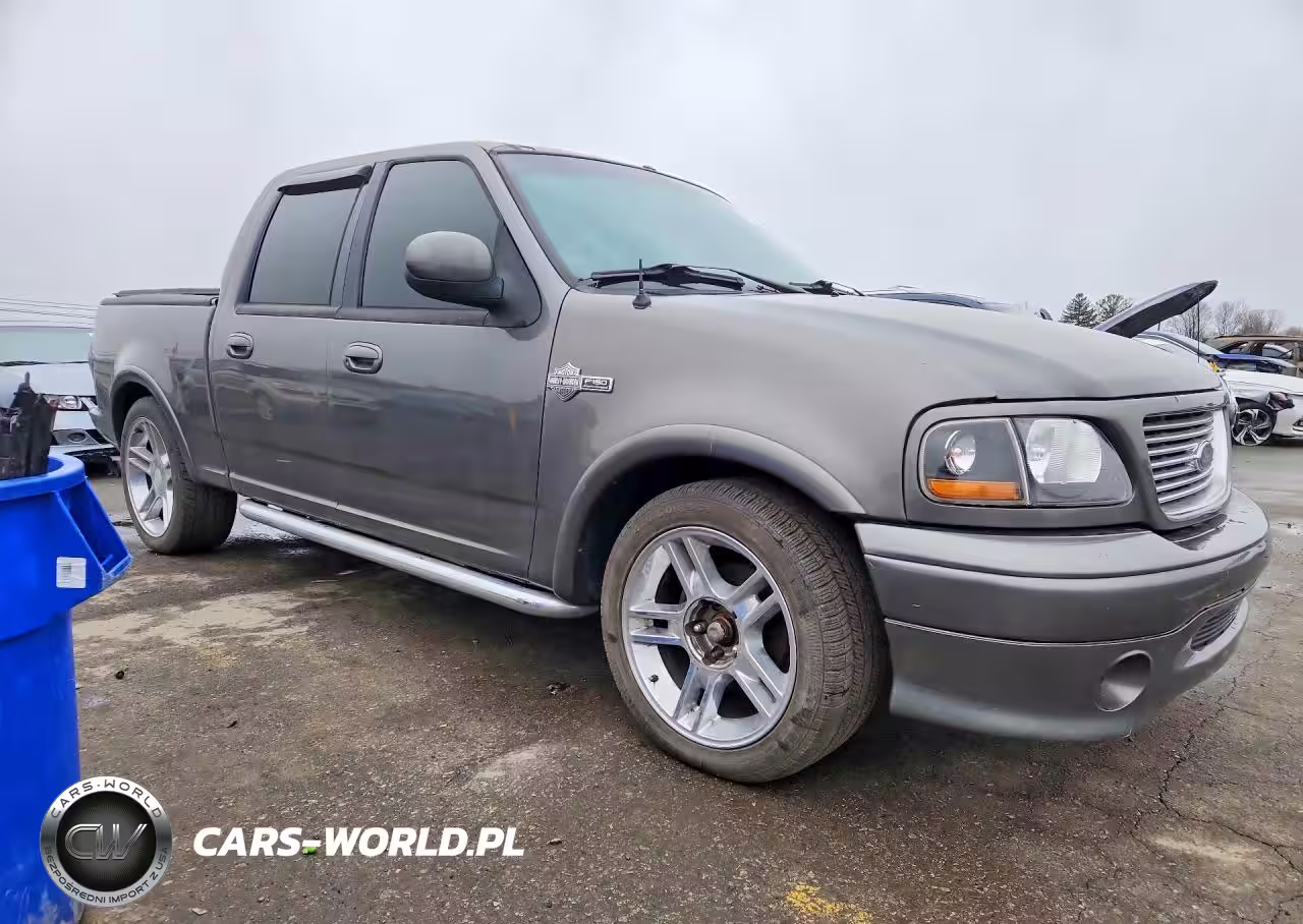 2002 Ford F150 Supercrew Harley Davidson VIN:1FTRW07372KD06416 - 4