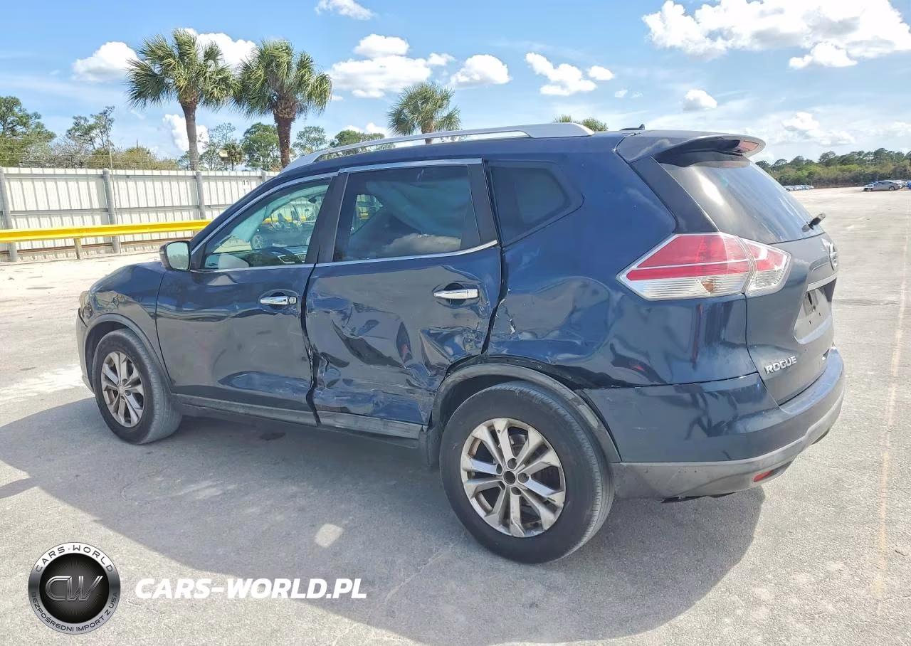 2016 Nissan Rogue Sv VIN:KNMAT2MV1GP700026 - 2