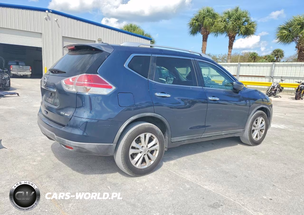 2016 Nissan Rogue Sv VIN:KNMAT2MV1GP700026 - 3