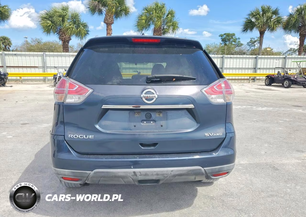 2016 Nissan Rogue Sv VIN:KNMAT2MV1GP700026 - 6