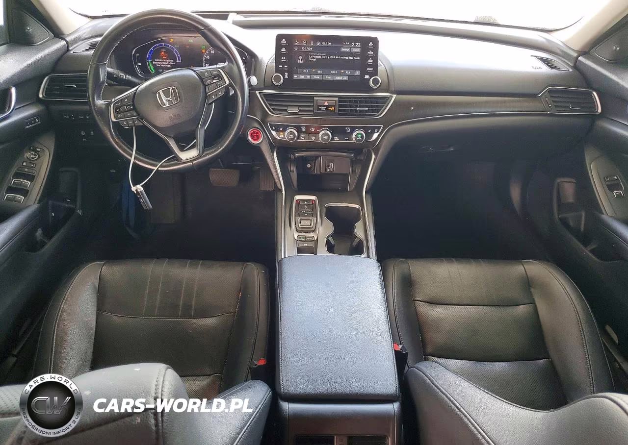 2020 Honda Accord Touring Hybrid VIN:1HGCV3F94LA007457 - 8