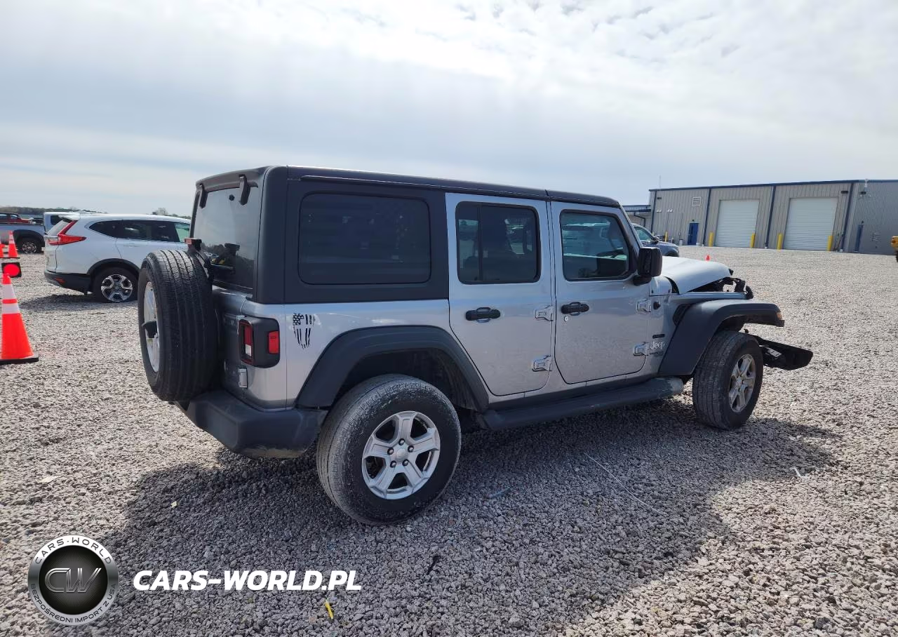 2020 Jeep Wrangler Unlimited Sport VIN:1C4HJXDG0LW331307 - 3