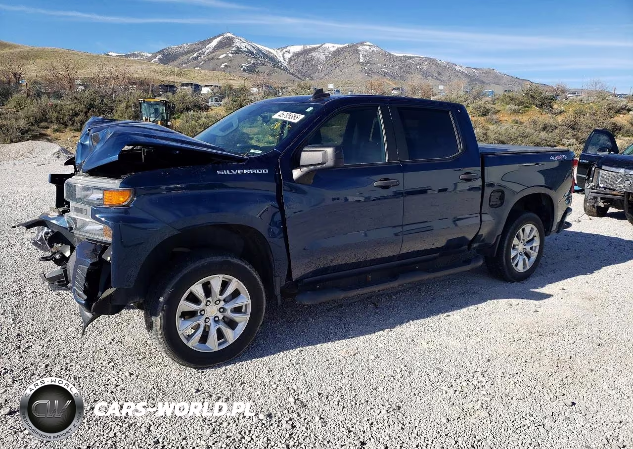 2021 Chevrolet Silverado K1500 Custom VIN:1GCUYBEF0MZ105058 - 1